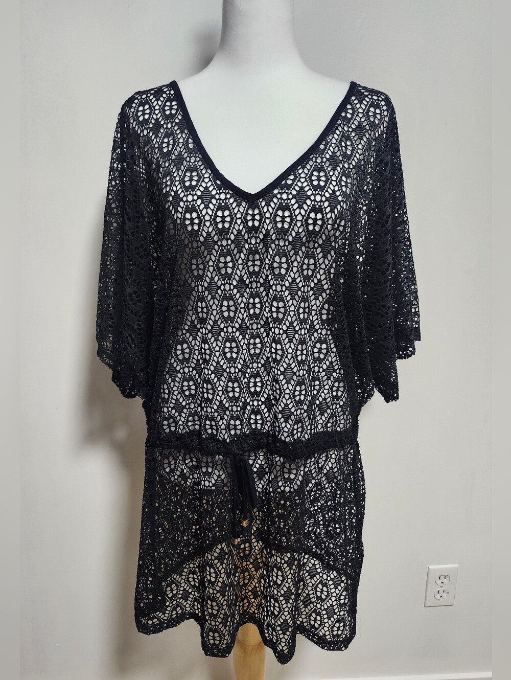 Cover Me Canada Black Swim Cover-Up Tunic